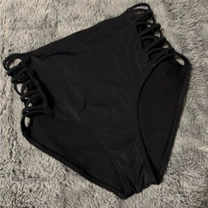 Hollister Black Women's Swim Bottoms